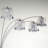 1pc Modern Design Classic Luxury Sleek Multi-head Floor Arc Lamp-1469204233