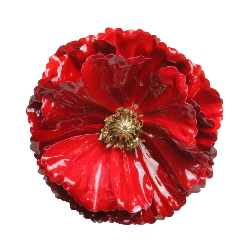 Pince de Noël 4,5 po rouge et doré