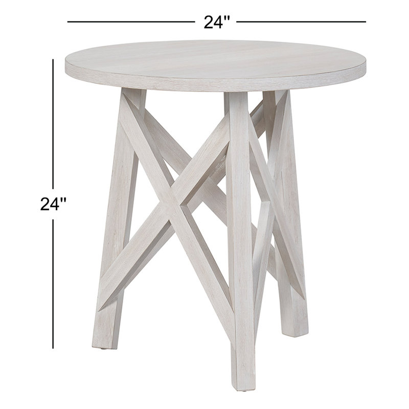 Bilbrook End Table, White