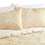Ensemble de housse de couette pour grand lit de 3 avec jacquard à feuilles, blanc crème et vert sauge, ensemble de literie 100% coton à densité de tissage 300 fils, housse de couette et taies d'oreiller-1949722750-1949869935
