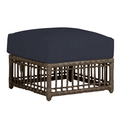 Newport Outdoor Ottoman with Cushion