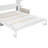 Queen Size Murphy Bed Wall Bed With Sofa,White