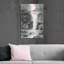 «Sumi Waterfall IV» par Chris Paschke, art mural en métal, 24 po x 36 po-1812921529