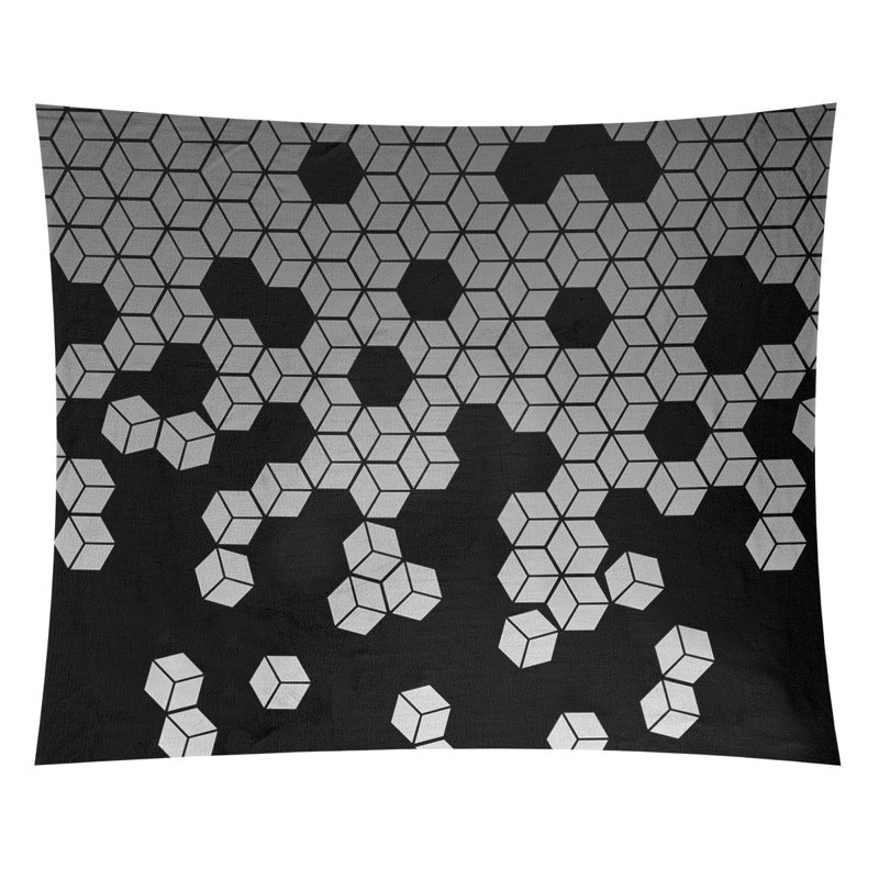 Tapisserie katelyn elizabeth par culbutage cube Avicia, Intérieur, H 54 po x l 63,5 po