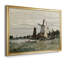 Moulin à vent à Zaandam - Claude Monet - Toile tendue avec châssis, 1871-586255626-586255665-586255666