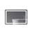 LED Single Bathroom Vanity Mirror In Polished Crystal Bathroom Vanity LED Mirror For Bathroom Wall Smart Lighted Vanity Mirrors-1098188786-1101823654