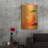 Orange' by Andreas Magnusson Metal Wall Art-99931172
