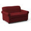Finn 59" Rolled Arm Sofa Bed Loveseat with Reversible Cushions-1491424396-1490400932