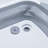 Cheer Collection Collapsible Cutting Board, Gray