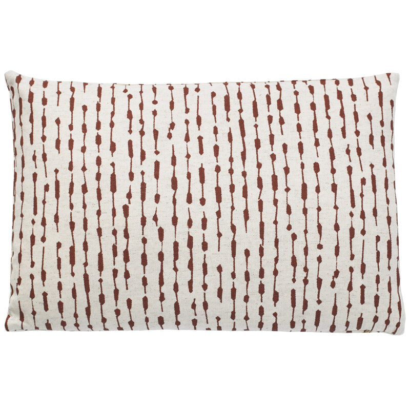 Coussin Banco, Brun, 14 po x 36 po