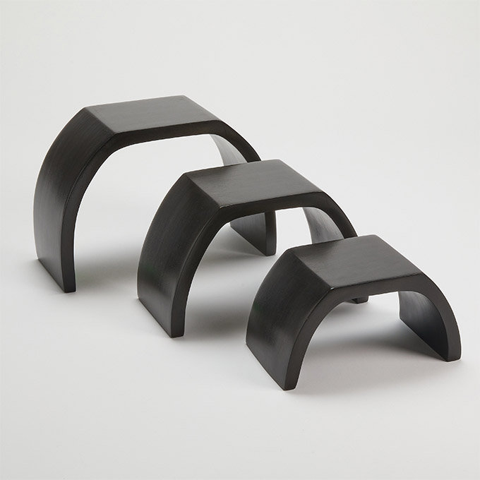Accessoire de buffet et support à condiments en bois American Metalcraft