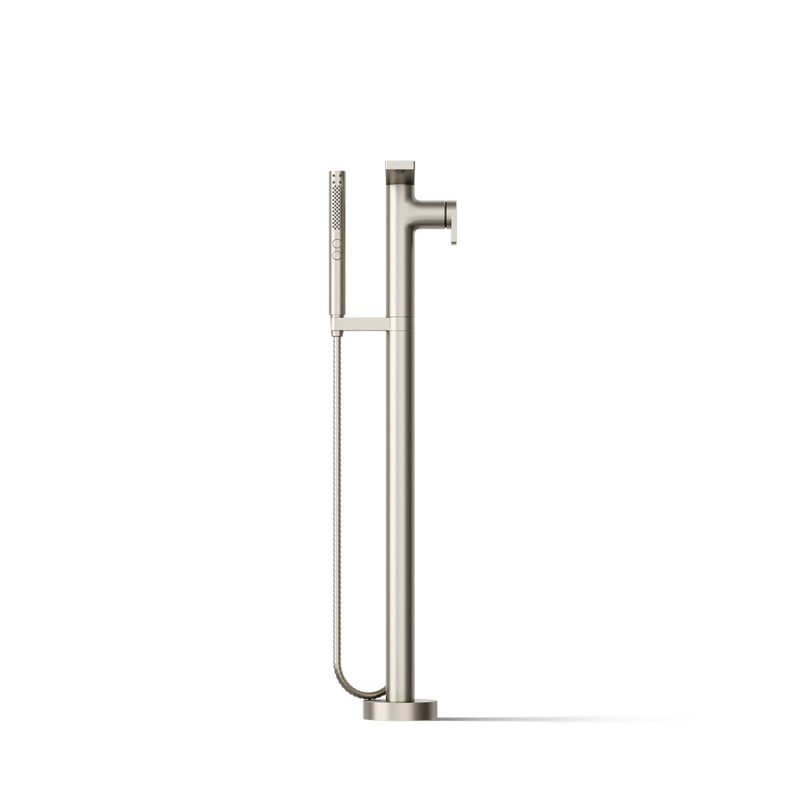 Composed Freestanding Bath Faucet, Vibrant Brushed Nickel