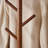 70" Full Length Mirror with Coat Rack and Stand