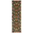 Heritage Hand Tufted Wool/Cotton Oriental Rug in Green/Orange-1687010604
