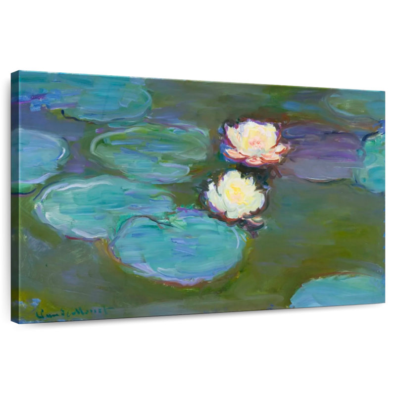 Harnek Nympheas 1897-1898, H 30 po x l 45 po