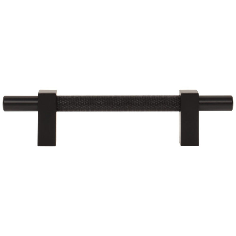 Poignée barre 3 Larkin, Noir mat, 3 3/4"