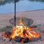 Barbecue 24 po pivotant