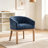 Modern Upholstered Barrel Dining Chairs-1026254870