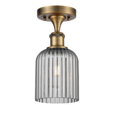 Ballston - Adriena - 1 Light 5" Semi-Flush Mount