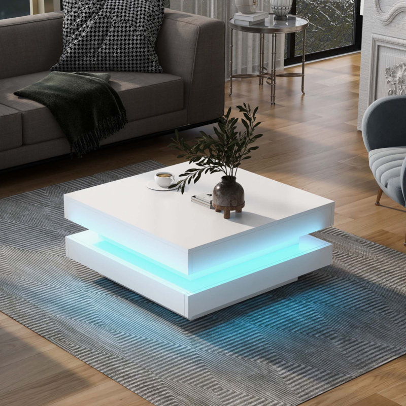 Table basse, Blanc