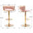 Cvetil Swivel Upholstered Adjustable Height Counter Stool with Metal Frame-2063107744-2065443448