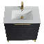 Ensemble de meuble-lavabo simple 30 po Damontrae-1000776681