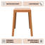 Tabouret carré en plastique empilable Dantoni-1144484269