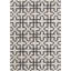 Tapis intérieur tissé à plat à motif géométrique en laine et en coton Antoinette Authentic-24432445
