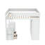 Lit mezzanine double avec tiroirs Hason Kids-88115805