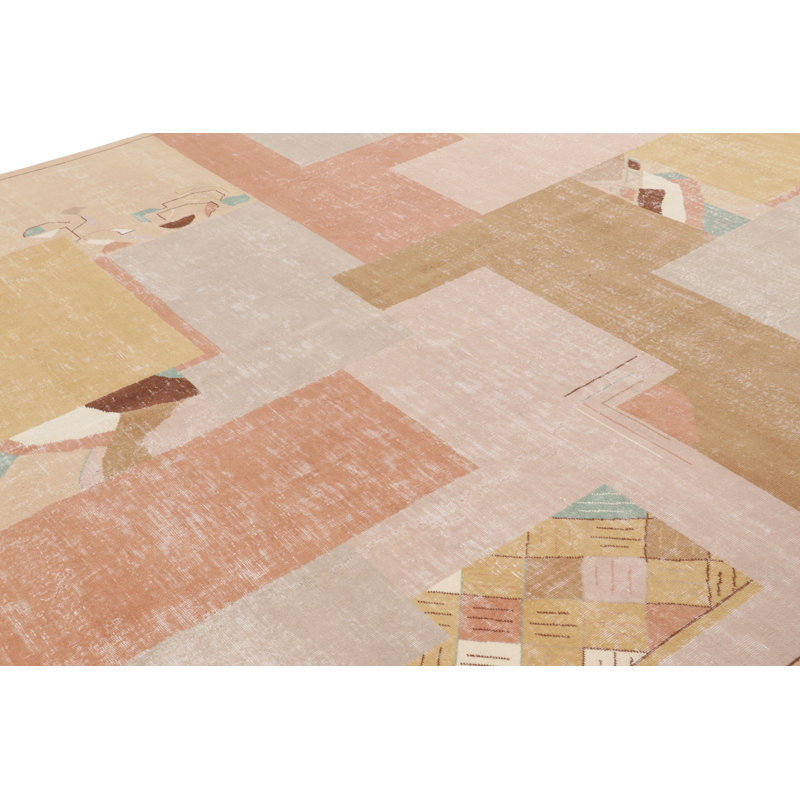 Vintage One-of-a-Kind 9'10X13'7 Hand Knotted Area Rug