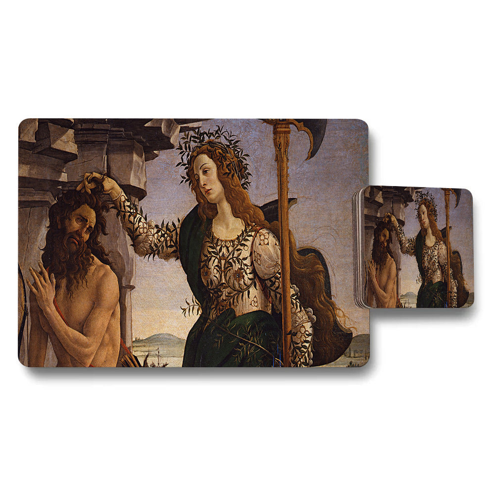 Classical Mythology Placemat And Coaster Set With Artwork