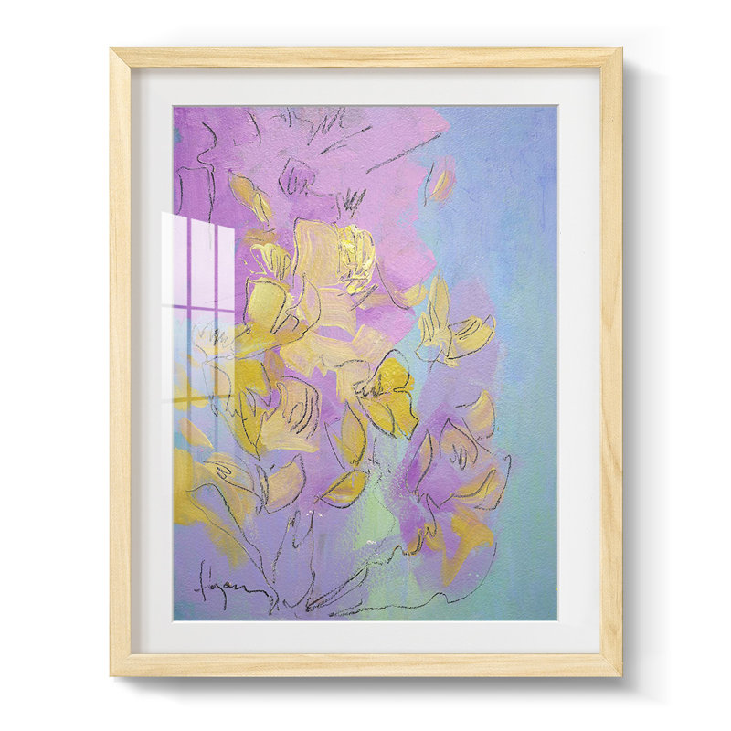 Cœur dansant - impression encadrée, Naturel, H 28,5 po x l 20,5 po