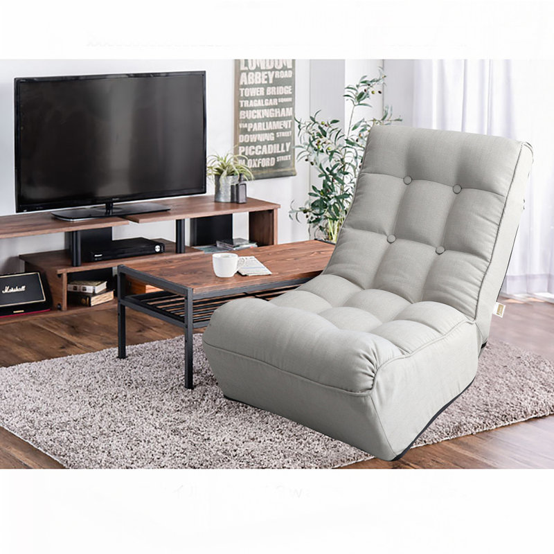 Fauteuil de loisir réglable, Gris