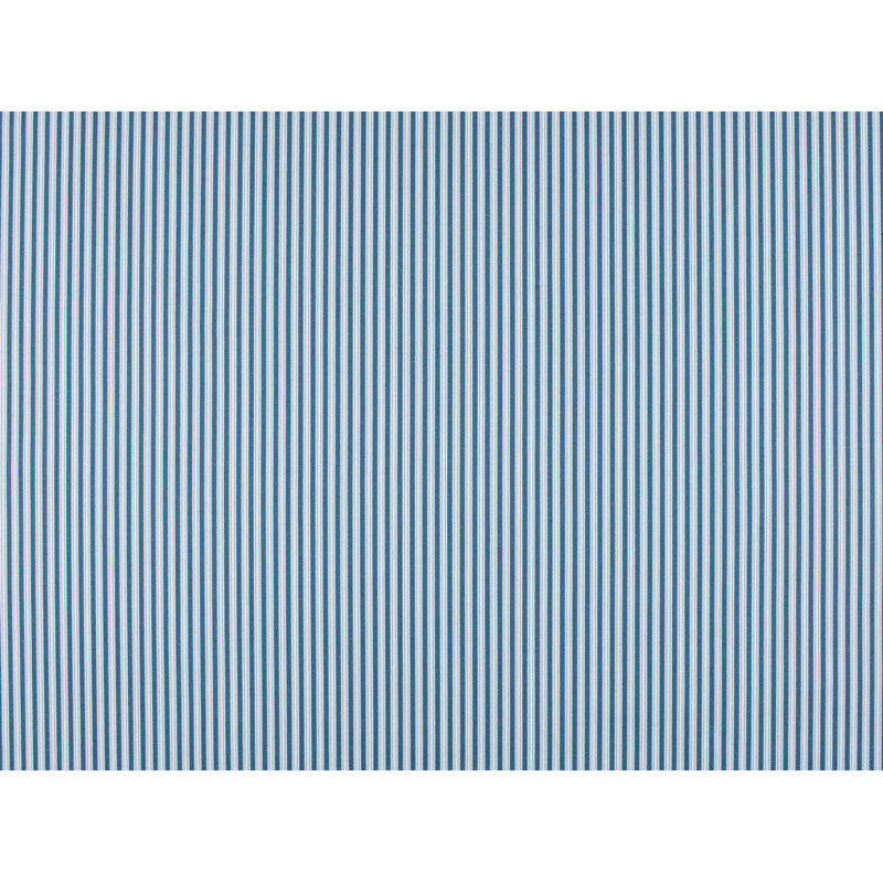 Coussin de chaise de salle à manger Dauntsey, Bleu foncé/blanc