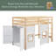 Lit mezzanine simple pour enfant Iliany-366564898