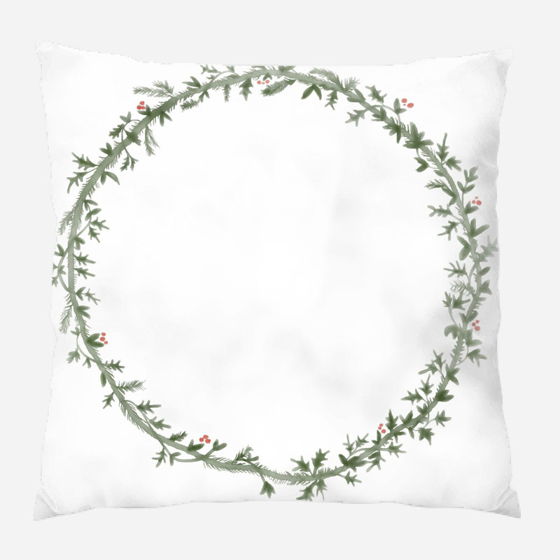 Coussin décoratif Ridenhour, Microsuède, Intérieur