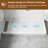 48/60"W x 32/36"D Multiple Sizes Single Threshold SMC Shower Pan Base with Drain Assembly, Non-Slip-112495619-118781937