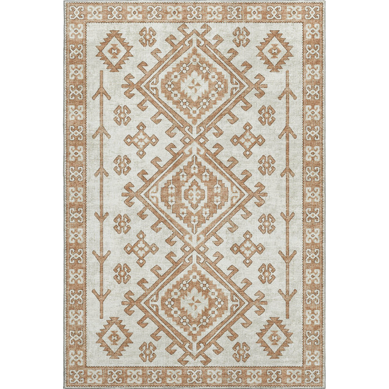 Premium Machine Washable Driessen AMF73 Canyon 1'8" x 2'6" Rug, Rectangle 5' x 7'6"