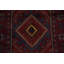 Geometric Wool Traditional Afghan Runner Rug 2x8