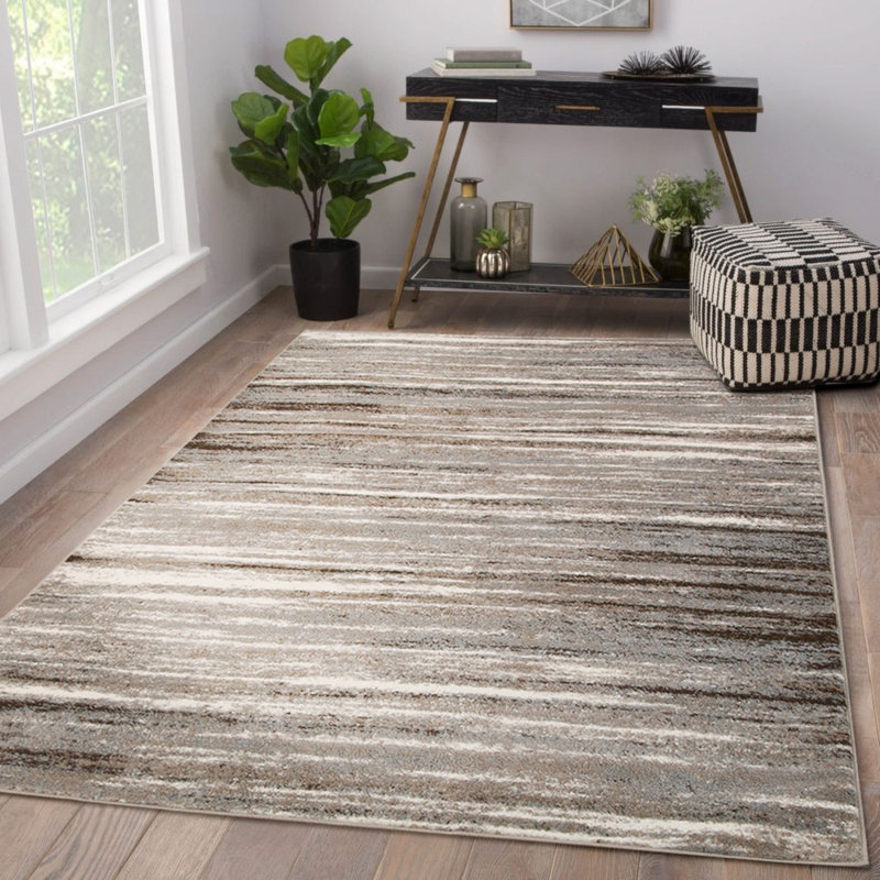Ladner Geometric Area Rug, Rectangle 160 x 230cm