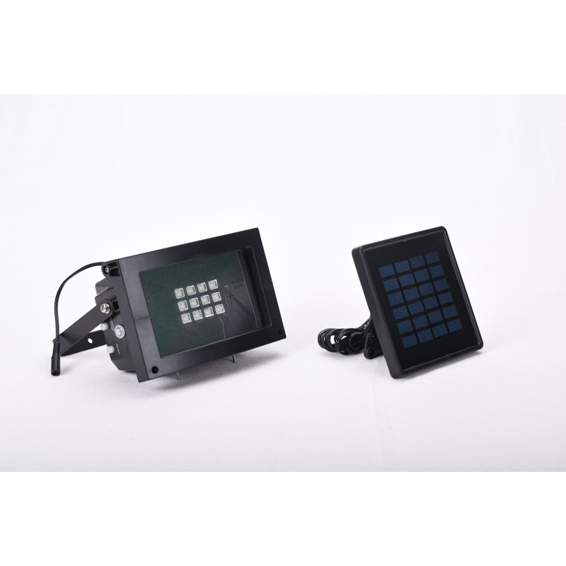 LED Solar Power Dusk to Dawn Flood Light