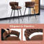 Tabouret de comptoir pivotant rembourré-1611122030-1641284322