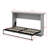 Twin Size Murphy Bed, Can Be Folded Into A Cabinet