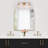 3 - Light Dimmable Bathroom Vanity Light