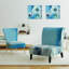 Fauteuil de chambre rembourré Farmhouse