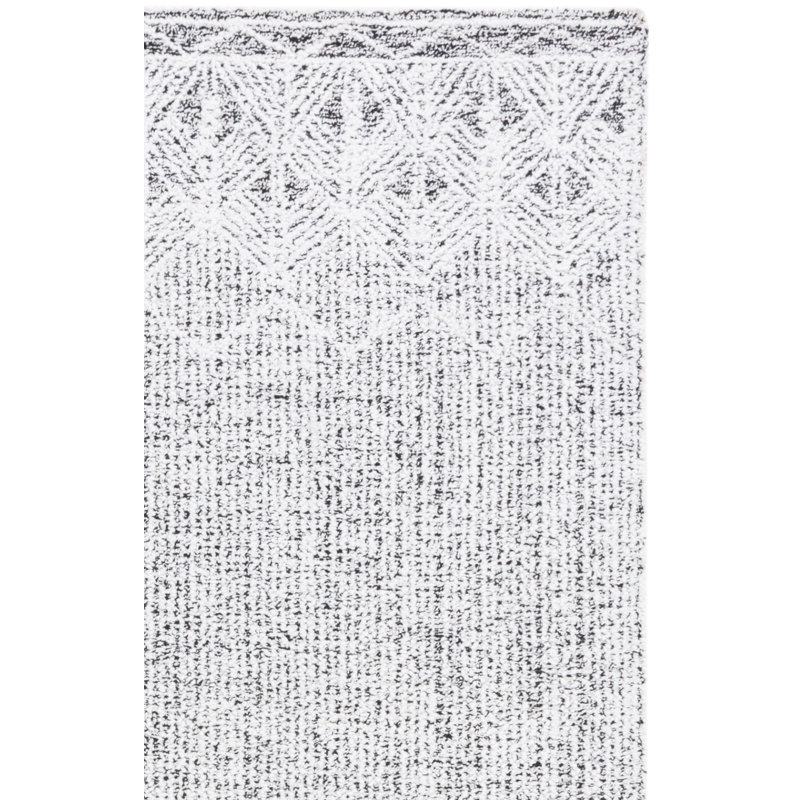 Michall Hand Tufted Performance Geometric Rug, Rectangle 6' x 9'