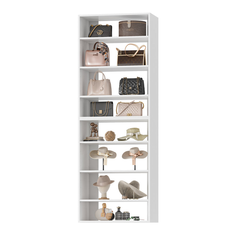 Modular Closet System, Versatile and Customizable Walk-In Design for Efficient Storage and Organization, 19.5" Wide