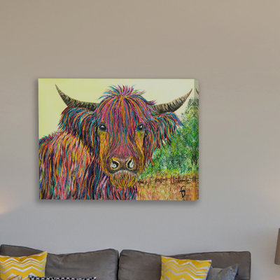 France Gilbert - Wrapped Canvas Painting