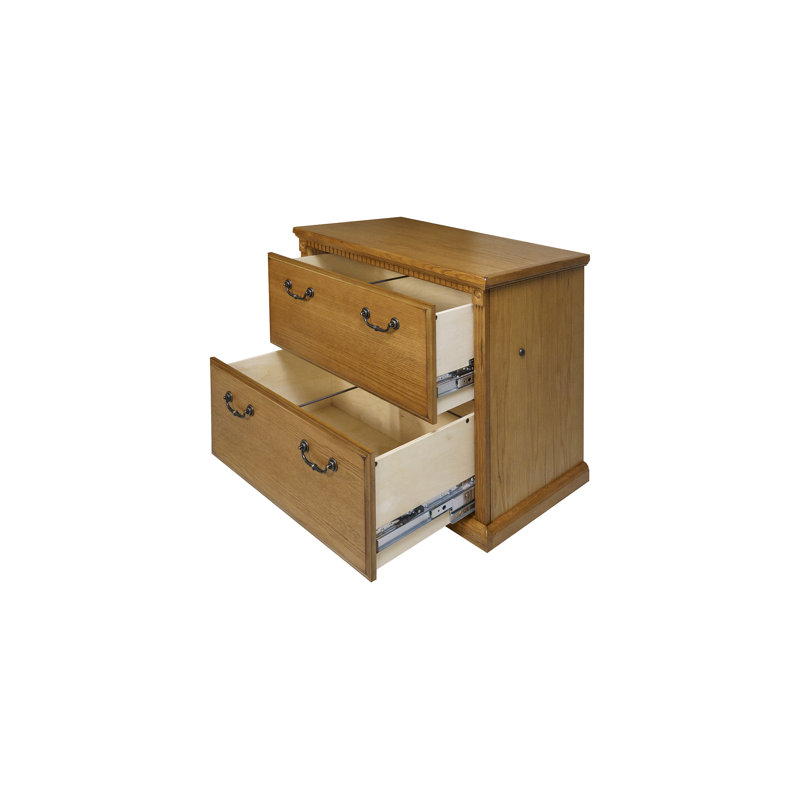 Reynoldsville 33.75'' Wide 2 -Drawer File Cabinet, Wheat