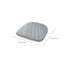Coussins de chaise en forme de fer à cheval en coton et lin-130202044
